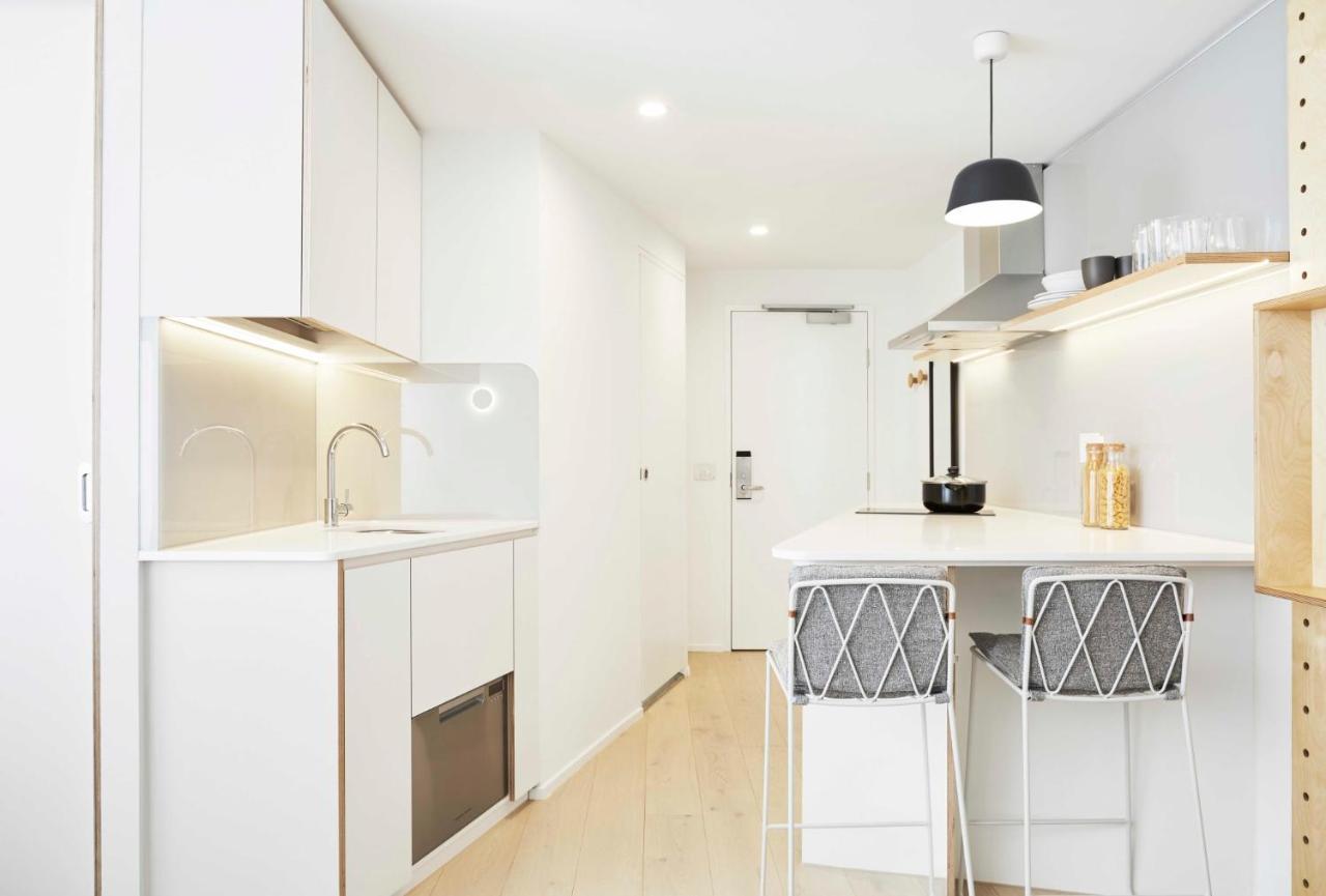 Modern City Living Studio Apartments At Franklin Near Melbourne City Centre 外观 照片